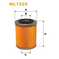 Olejový filter WIX FILTERS WL7229