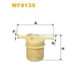 Palivový filter WIX FILTERS WF8135