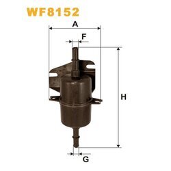 Palivový filter WIX FILTERS WF8152