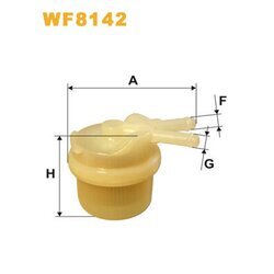 Palivový filter WIX FILTERS WF8142