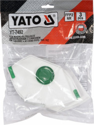 YATO Respirátor s ventilom FFP2 NR - obr. 1