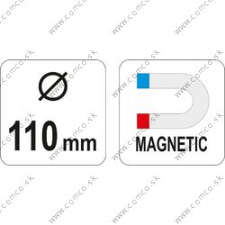 YATO Miska magnetická pr.110 mm - obr. 3