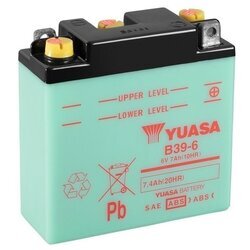 Štartovacia batéria YUASA B39-6
