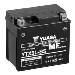 Štartovacia batéria YUASA YTX5L-BS