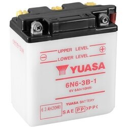 Štartovacia batéria YUASA 6N6-3B-1