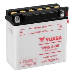 Štartovacia batéria YUASA 12N5.5-3B