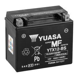 Štartovacia batéria YUASA YTX12-BS