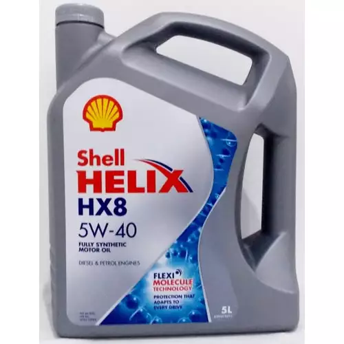 Motorový olej SHELL HELIX HX8 5W-40 Synthetic 5L
