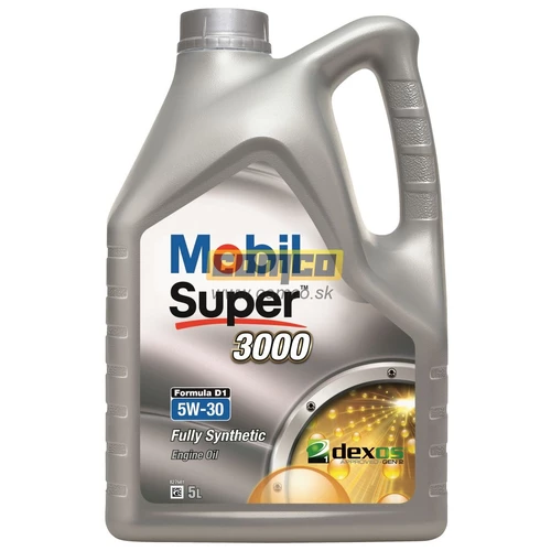 Motorový olej MOBIL SUPER 3000 FORMULA D1 5W-30 5L
