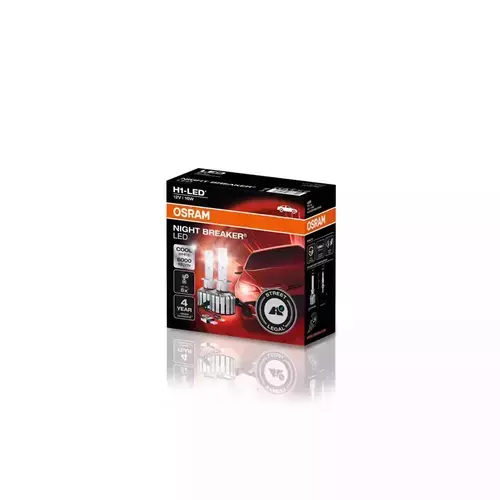 LED Autožiarovka H1 OSRAM Night Breaker 6000K 12V sada 2ks