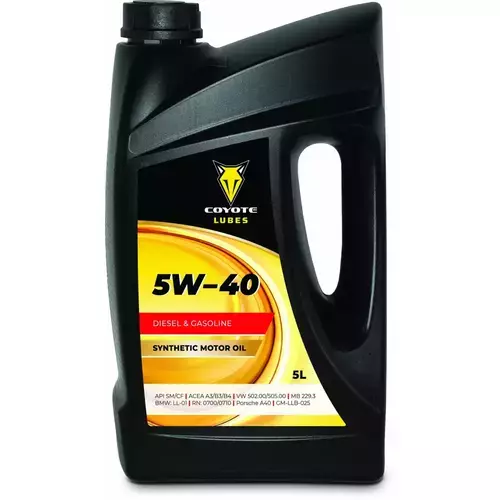 Motorový olej COYOTE LUBES 5W-40 5L