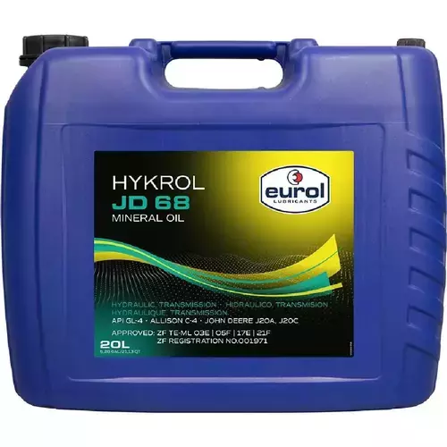 UTTO olej EUROL HYKROL JD 68 60L 20L