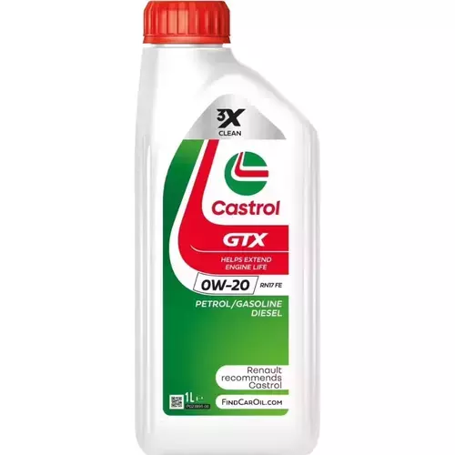 Motorový olej CASTROL GTX RN17 FE 0W-20 1L