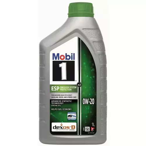Motorový olej Mobil 1 ESP X2 0W-20 1L