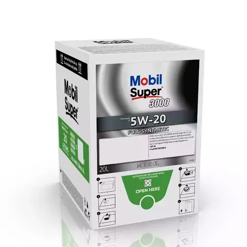 Motorový olej MOBIL Super 3000 Formula F 5W-20 20L