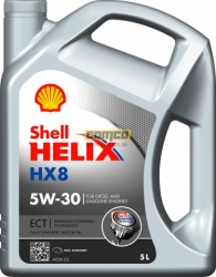 Motorový olej SHELL HELIX HX8 ECT 5W-30 5L