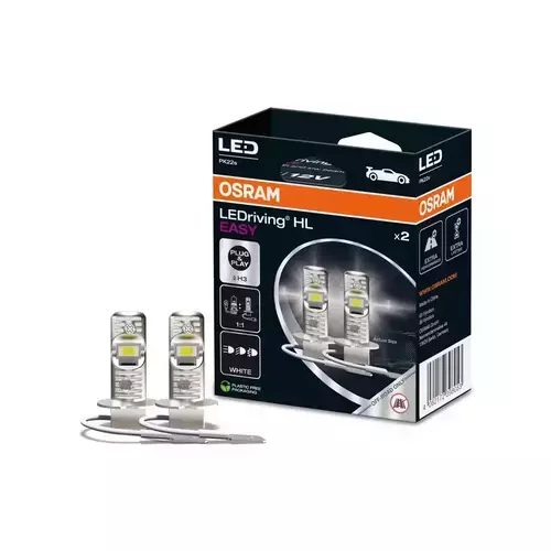 LED Autožiarovka H3 OSRAM LEDriving HL Easy 6500K 12V sada 2ks