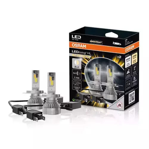 LED Autožiarovka H4 OSRAM LEDriving HL Allseason 6000K/2700K 12V sada 2ks