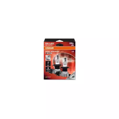 LED Autožiarovka H4 OSRAM Night Breaker Start +230% 6000K 12V sada 2ks
