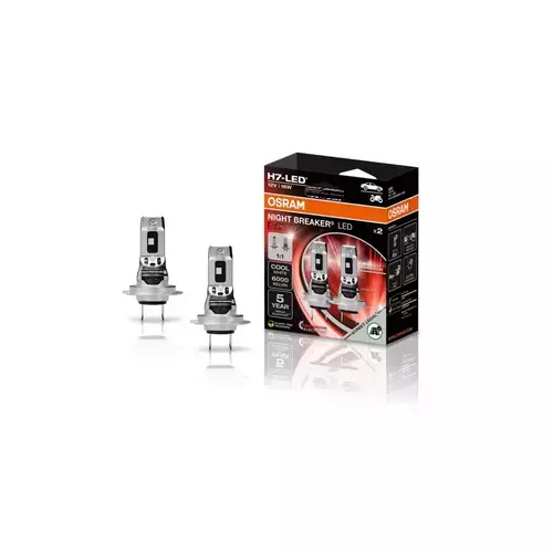 LED Autožiarovka H7 OSRAM Night Breaker Speed 6000K 12V sada 2ks