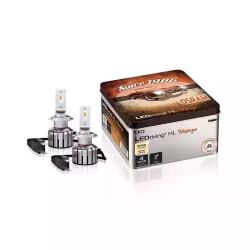 LED Autožiarovka H7/H18 OSRAM LEDriving HL Vintage +300% 2700K 12V sada 2ks