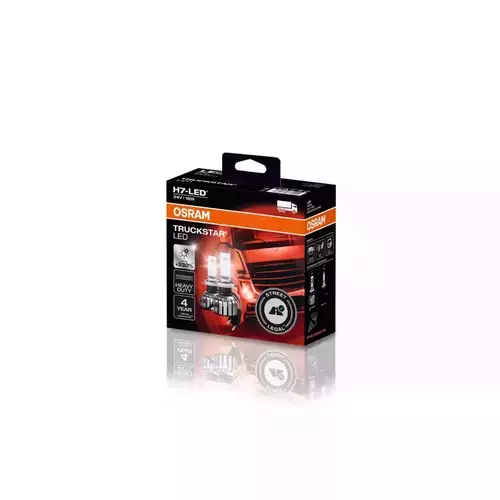 LED Truckžiarovka H7 OSRAM TRUCKSTAR +230% 6000K 24V sada 2ks