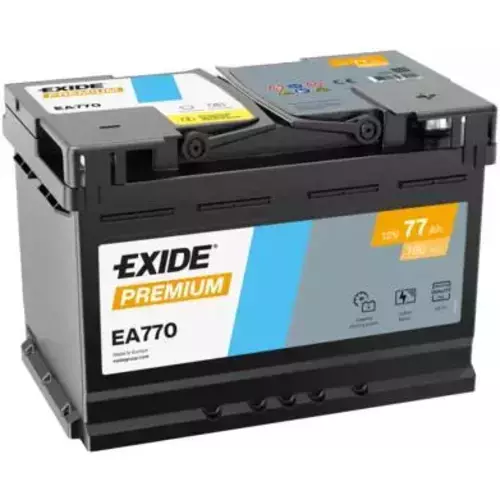 Štartovacia batéria Exide Premium 12V 77Ah 760A EA770