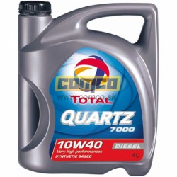 Motorový olej Total QUARTZ 7000 Diesel 10W-40 4L