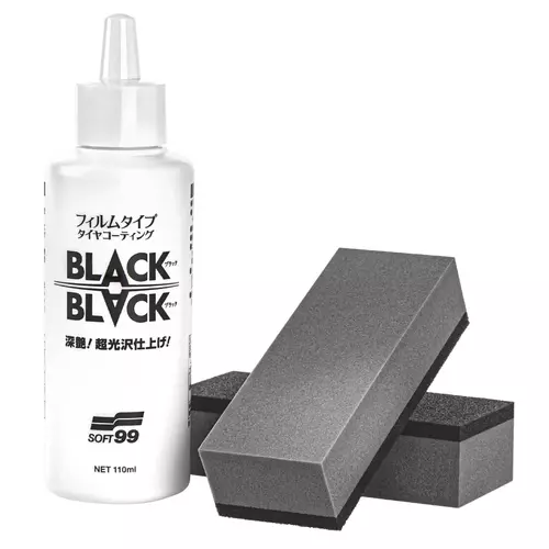 SOFT99 Black Black Tire čierny lesk na pneumatiky 110ml