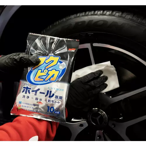 Fukupika Wheel Cleaning Wipes utierky na čistenie diskov (10ks) /SOFT99/ - obr. 1