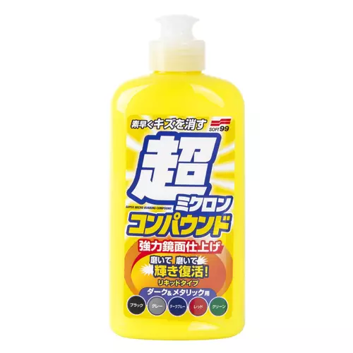 SOFT99 MICRO LIQUID COMPOUND DARK čistč na tmavé laky 250 ML