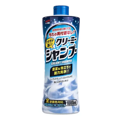 SOFT99 NEUTRAL CREAMY SOFT SHAMPOO autošampón 1000 ML