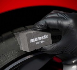 SOFT99 PITASPO TIRE SPONGE profilovaná špongia na pneumatiky 2 ks - obr. 3