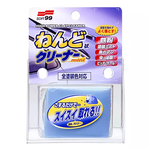SOFT99 Surface Smoother Clay Bar vyhladzovacia hmota s vysokou abrazívnosťou 100g