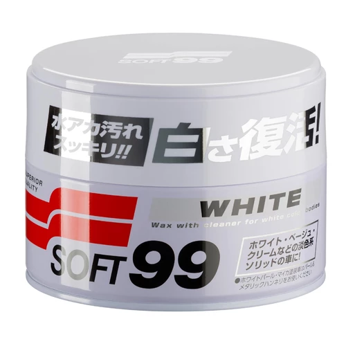 SOFT99 WHITE SOFT WAX mäkký autovosk 350g