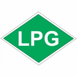 Samolepka označenie LPG