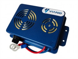 VIANO ultrazvukový odpudzovač 12V a záblesky LED proti kunám a hlodavcom do auta - obr. 1