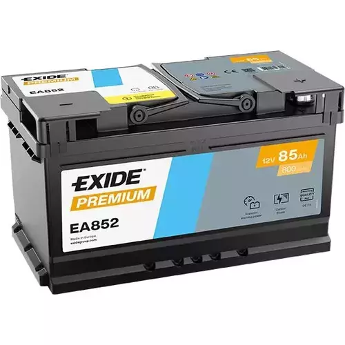 Autobatéria EXIDE EA852 12V 85Ah 800A