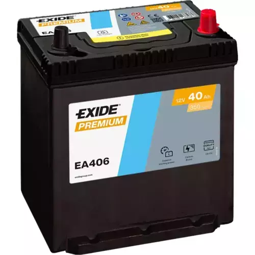 Batéria EXIDE Premium EA406 12V 40Ah 350A