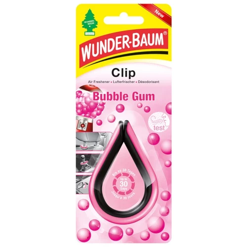 BUBBLE GUM Voňavka Clip /WUNDER-BAUM/