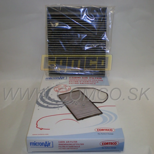 Kabínový filter 80000418 s aktívnym uhlím /Corteco/ - obr. 1