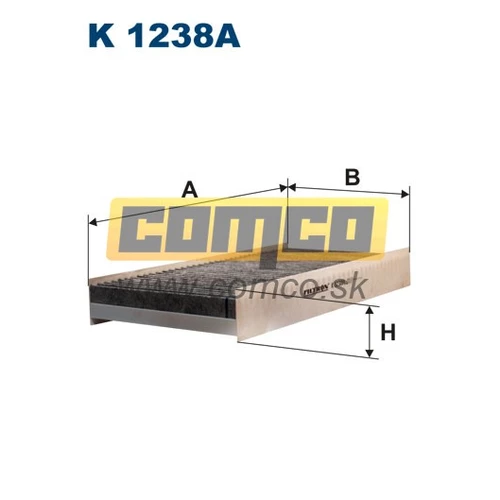 Kabínový filter FILTRON K1238A