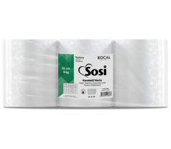 Sosi Papierová utierka 210mm, 5kg/6ks P.E., 6 ks v balení