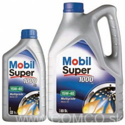 Motorový olej Mobil SUPER 1000 X1 SAE 15W-40 5L