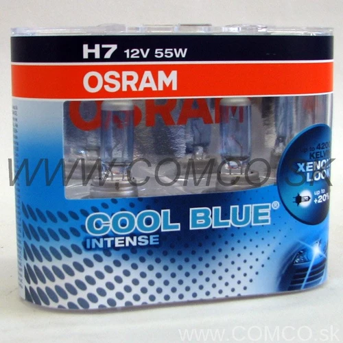 H7 Cool Blue Intense XENON Look +20% 55W Set 2ks /OSRAM/
