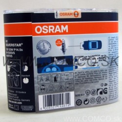 OSRAM H1 Silverstar 2.0 +60% 55W Set 2ks - obr. 1
