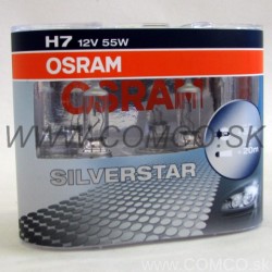 OSRAM Silverstar +50% H7 55W Set 2ks