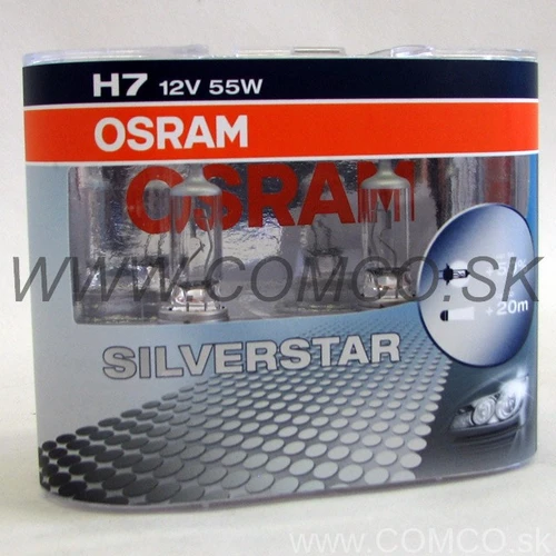 Silverstar +50% H7 55W Set 2ks /OSRAM/