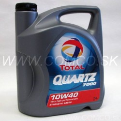 Motorový olej Total QUARTZ 7000 10W-40 5L