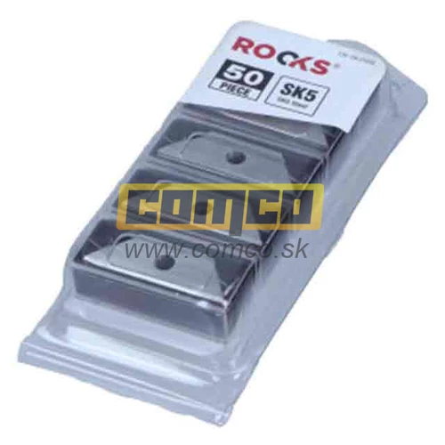 Čepele trapézové náhradné Mini 30mm 50ks /Rooks/ - obr. 1